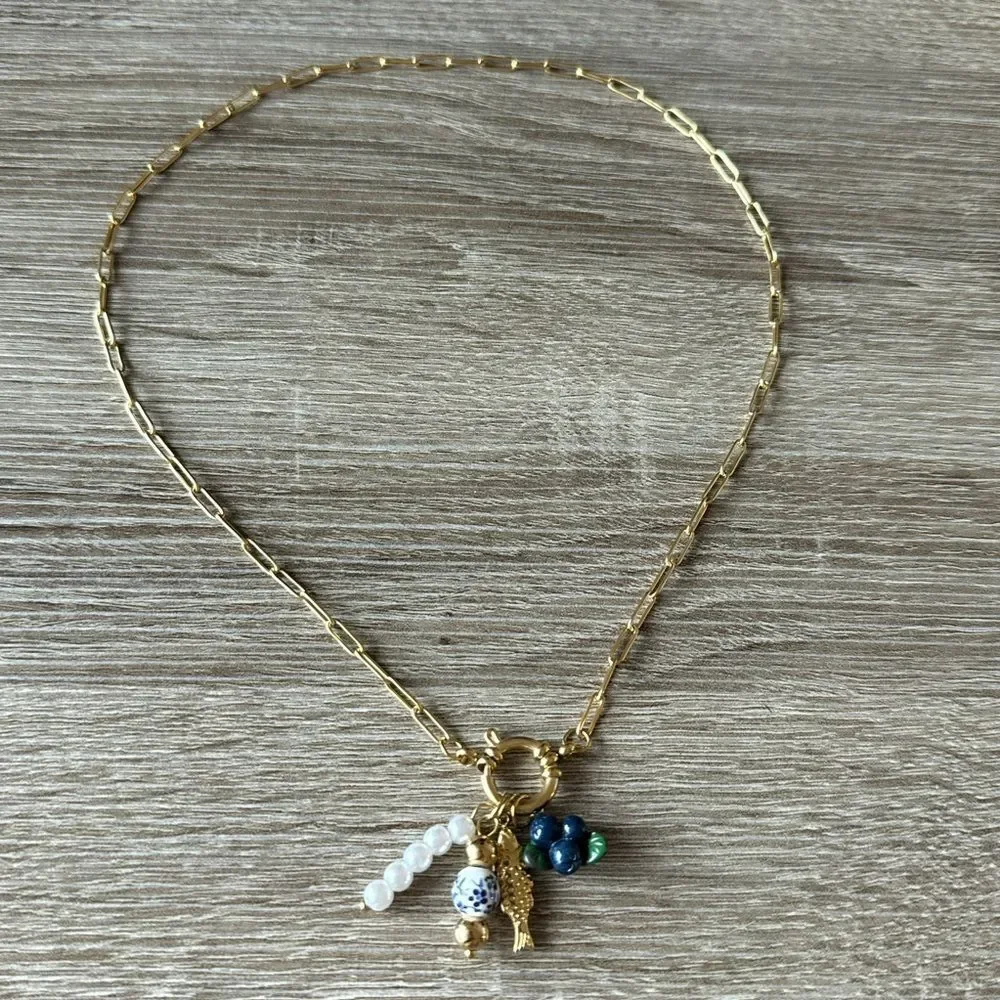 Statement necklace N753